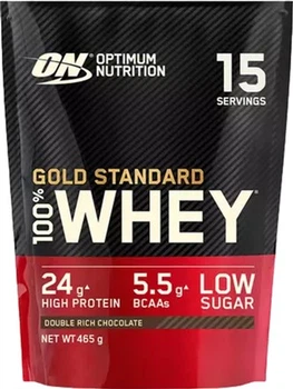 Дієтична добавка Optimum Nutrition Gold Standard 100% Whey Protein Double Rich Chocolate 465 г (5060245600507)