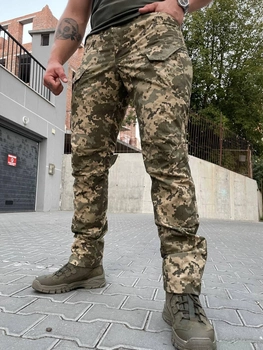 Тактичні штани польові літні, військові штани на літо ріп-стоп Піксель ММ-14 53