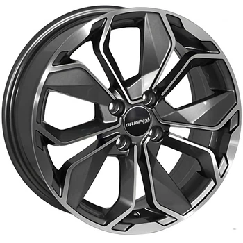 Литые диски Replica Renault (BK5296) R16 W6.5 PCD4x100 ET38 DIA60.1 (GP)