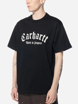 Koszulka męska bawełniana Carhartt I032875-K02XX M Czarna (4064958778196)