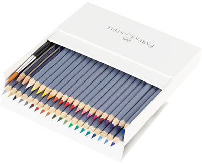 Zestaw kolorowych ołówków Faber Castell Goldfaber Aqua 38 szt (4005401146162)