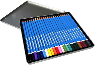 Набір кольорових олівців Zieler Artists Watercolour 24 шт (0604565679864)