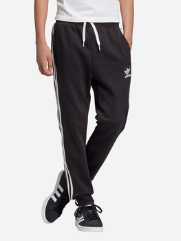 Młodzieżowe spodnie dresowe Adidas DV2872 176 cm Czarne (4060515111185)