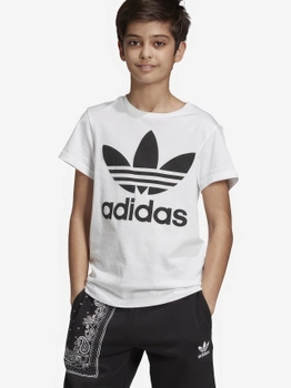 Підліткова футболка для хлопчика Adidas DV2904 170 см Біла (4060515201145)