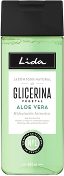Тверде мило Lida Jabón 100 Natural Glicerina y Aloe Vera 600 мл (8411135006164)