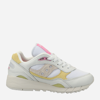 Жіночі кросівки Saucony Shadow 6000 S60765-2 39 (8US) 24.5 см Білий/Жовтий (195019050334)