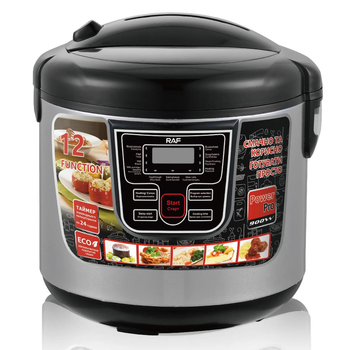Мультиварка RAF R.166B 12 программ 6L 900W Black (3_04093)