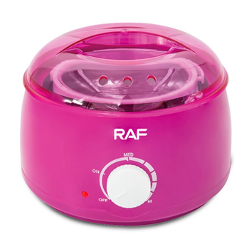 Воскоплав для воска в банке RAF R.438 с регулировкой мощности 400ml 65W Pink (3_04007)
