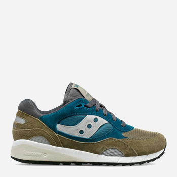 Buty sportowe męskie do kostki Saucony Shadow 6000 S70441-54 42 (8.5US) 26.5 cm Szary\Ciemnoturkusowy (195019529182)