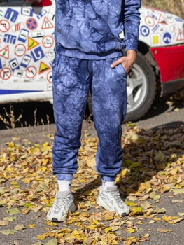 Штани спортивні Тай Дай сині Custom Wear XXS