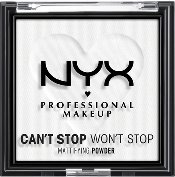 Пудра для обличчя NYX Professional Makeup Can't Stop Won't Stop 11 Brightening Translucent 6 г (800897004309)