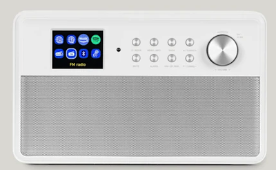 Інтернет-радіо Auna Connect Link Smart Radio, Spotify BT HCC-дисплей 2,4 дюйми