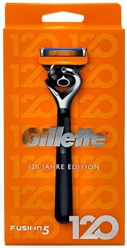 Станок для гоління Gillette Fusion 5 120-річне видання (7702018612383)