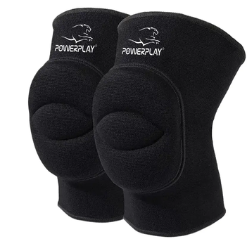 Наколінники PowerPlay PP-8000 Elastic Knee Support (пара) чорні L