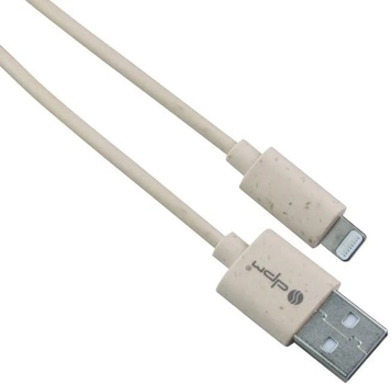 Kabel DPM USB-A - Lightning MFI 1 m biodegradowalny (5906881212738)