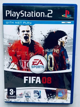 FIFA 08, Б/У, английская версия - диск для PlayStation 2