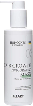 Маска для росту волосся Hillary Hop Cones & B5 Hair Growth Invigorating 200 мл (2314968304475/4823116600478)