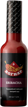 Соус гострий Вогняр Sriracha 200 мл (4820198341138)