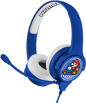 Навушники OTL Nintendo Mariokart Blue (5055371623452)