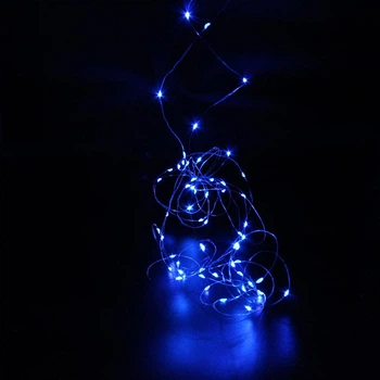 Світлодіодна гірлянда 100 Led Xmas Синій 10 м (100LED10MGRLNDC4) CLS55
