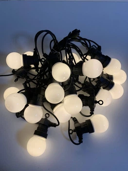Гирлянда уличная с соединителем 10 шт ламп 5 м WARM Bulbs Теплый белый (61901TT719)