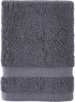 Полотенце TOMMY HILFIGER для лица Modern American Solid Cotton Wash Cloth темно серое