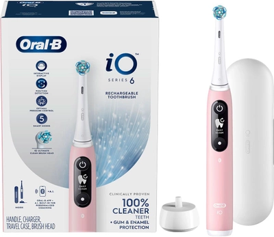 Електрична зубна щітка Oral-B iO Series 6 Pink Sand (4210201427384)