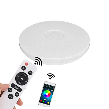 Люстра с Bluetooth колонкой 38 см 60W с регулировкой яркости и блютуз колонкой GS-7062 (1712OP108)