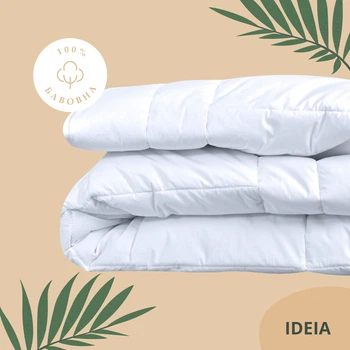 Ковдра IDEIA "Air Dream Premium" 175х210 см зимова (бавовна), Білий 000035831