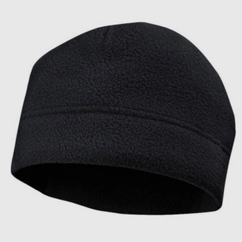 Флисовая шапка "Military" черная размер L