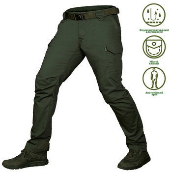 Мужские брюки "Patrol Pro" PolyCotton Rip-Stop с влагозащитным покрытием олива размер M