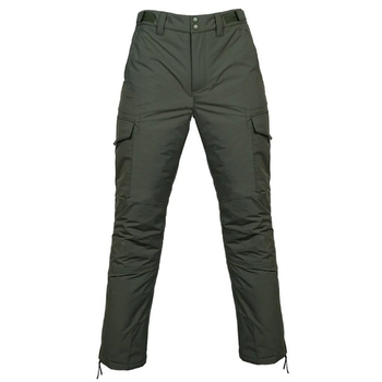 Мужские Брюки на холлофайбере олива / Утепленные брюки Финетекс размер XL