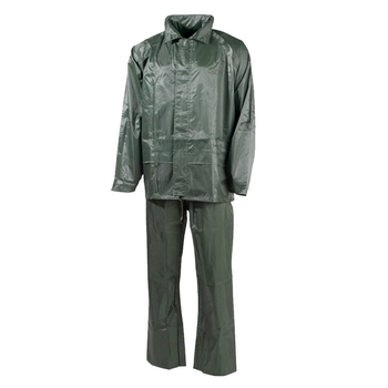 Чоловічий Костюм - Дощовик "Regenanzug" з чохлом / Куртка+ Штани олива / Водозахисний комплект розмір XL