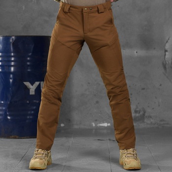 Мужские брюки Patriot stretch cotton с высоким поясом койот размер XL