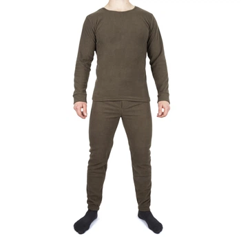 Термобелье флисовое с круглой горловиной 2XL Olive