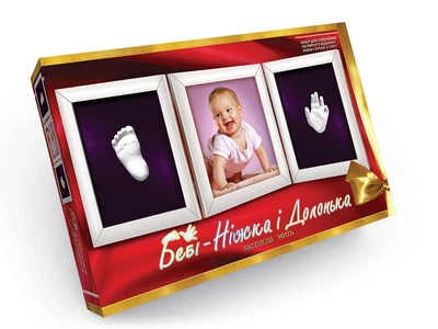 Набор для творчества Danko Toys Бэби-Ножка и Ладошка BNL-01U