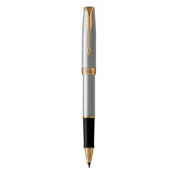 Ручка-ролер Parker SONNET 17 Stainless Steel GT RB (84 122)