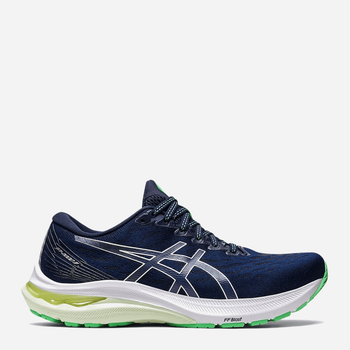 Жіночі кросівки для бігу ASICS Gt-2000 11 1012B271-403 39 (7.5US) 24.5 см Темно-синій/Салатовий (4550456195561)