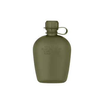 Фляга тактична у чохлі 2E Flask WB01, 1л, з кухлем для їжі, олива (2E-TACFWB01-ODGN)