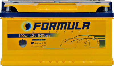 АКБ 100-А/Ч (Formula) Premium (R+) 840A (353х175х190мм.)