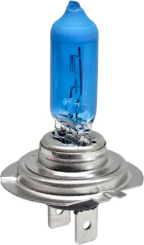 Лампочка галогенная H7 PX26d 12V-55Вт (Brevia) 4200K (Power Blue) (12070PBC)