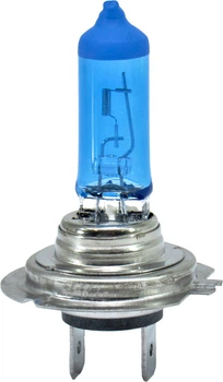 Лампочка галогенная H7 PX26d 12V-55Вт (Solar) 4200K (Star Blue) 1247