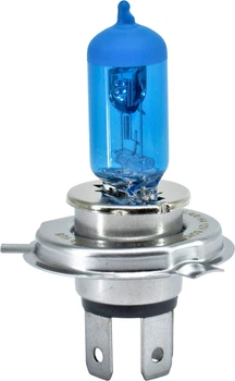 Лампочка галогенна H4 P43t 12V-60/55Вт (Solar) 4200K (Star Blue) 1244