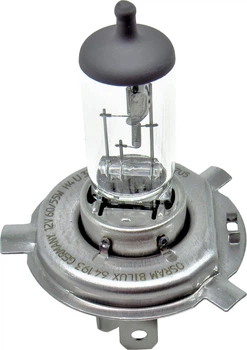 Лампочка галогенна H4 P43t 12V-60/55Вт (Osram) (Standart) 64193