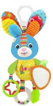Брязкальце Happy Baby Activity Rabbit Блакитне (5713428019985)