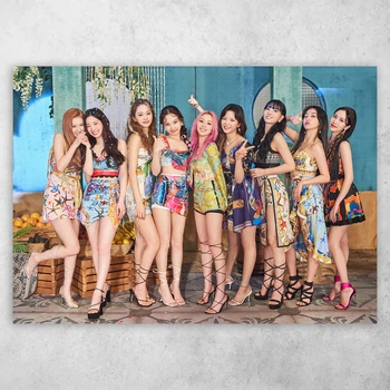 Плакат постер CupKit "Twice / Твайс" №48 А4 21х29,7 см