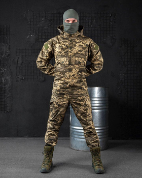 Тактический военный комплект горка Shark ( Куртка + Штаны ), Камуфляж: Пиксель ВСУ, Размер: XXXXXL