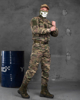 Тактический костюм военный Уставной ( Китель + Штаны ), Камуфляж: Мультикам, Размер: S