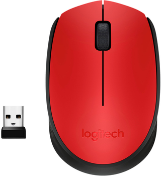 Мишка Logitech M171 Red (910-004641)