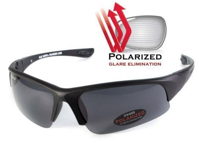 Поляризаційні окуляри BluWater Bay Breeze Polarized (gray) чорні